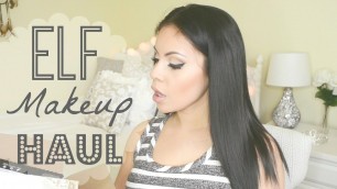 'Huge ELF Makeup Haul 2015 | JuicyJas'