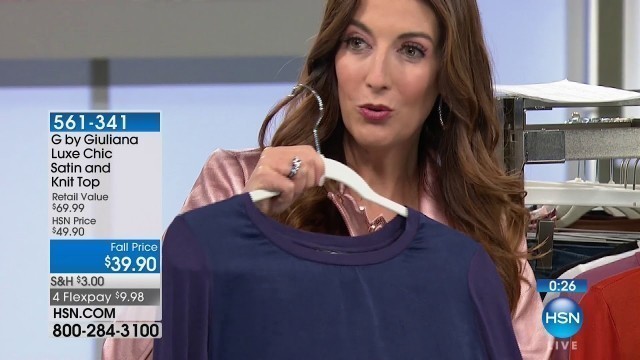 'HSN | G by Giuliana Rancic Fashions 09.13.2017 - 01 PM'