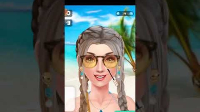 'Fashion show beach competition game'