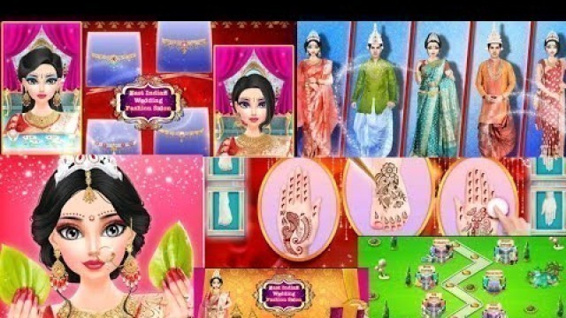 'EAST INDIAN WEDDING FASHION SALON FOR BRIDE|GAMES FOR GIRLS|'