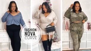 'FASHION NOVA CURVE | PLUS SIZE TRY ON HAUL | NEW YEARS & LOUNGE'