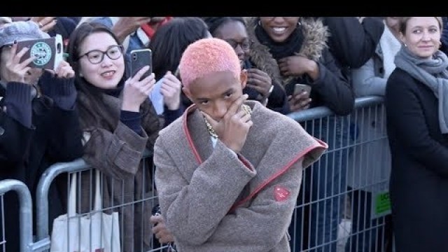 'Jaden Smith attending the 2018 Louis Vuitton show in Paris'