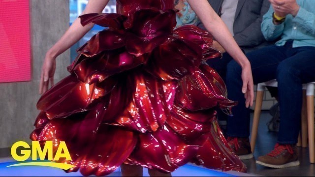 'Designer Zac Posen calls 3D printed Met Gala gowns \'the future\' of fashion l GMA'