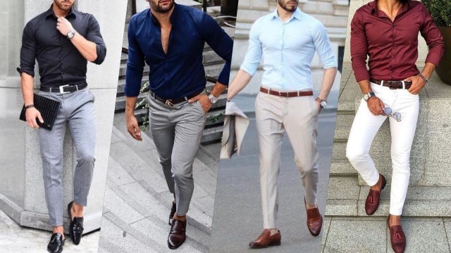 'Men’s Formal Outfits|Best Formal Style 2020||Chic Fashion||CF'