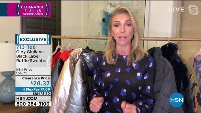 'HSN | G by Giuliana Rancic Fashion Clearance - Up To 60% Off 02.02.2021 - 11 PM'