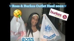 'ROSS & BURKES OUTLET HAUL 2022| AFFORDABLE MUST HAVES!'