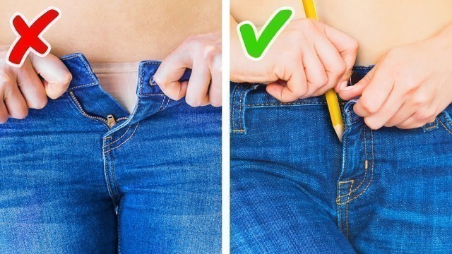 '18 TOTALLY USEFUL CLOTHING HACKS'