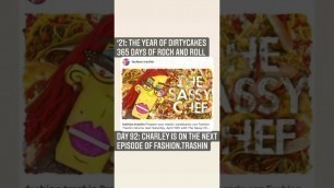 'DAY 92: CHARLEY IS ON THE NEXT EPISODE OF @fashion.trashin !'