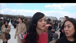 'Fashion Week Paris 2014 2015  EXIT VALENTINO N1'