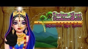 'Indian Gopi Fashion Doll Makeover Spa Salon - Indian Radha Fashion Salon || Makeup & Dress-up Game'