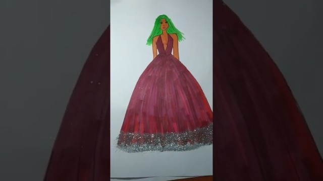 'Fashion old red dress #shorts# Subscribe to Art MBvlogs channel.'