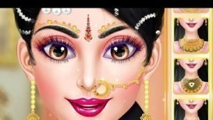 'indian wedding makeover | makeup game | makeup games | fashion salon game | indian wedding day 2022'