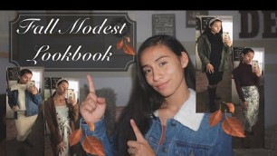 'FALL MODEST LOOKBOOK| Modest Fall outfits| ROSS DRESS FOR LESS OUTFITS'