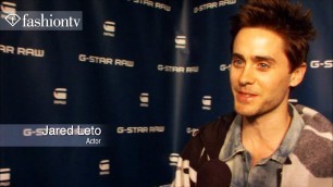 'Jared Leto + Mena Suvari @ G-Star Raw Runway Show - New York Fashion Week Fall 2011 | FashionTV FTV'