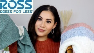 '$12 SWEATERS | ROSS TRY ON HAUL 2020 | FALL FASHION'