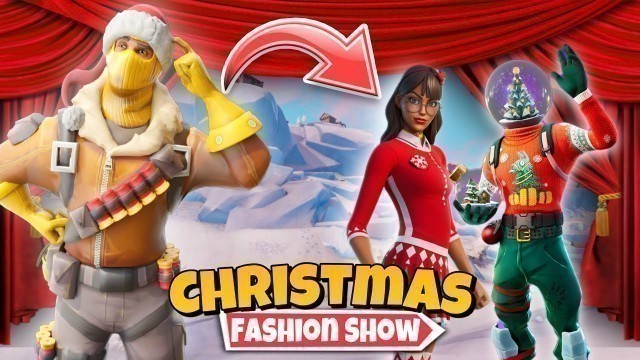 'CHRISTMAS Theme Fortnite Fashion Show!'