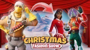 'CHRISTMAS Theme Fortnite Fashion Show!'