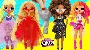 'DIY Making Dresses with Balloons for OMG Fashion Style Dolls'