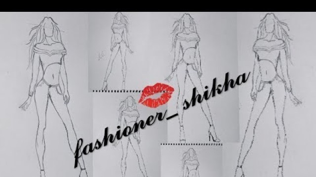 'stylized figure || fashion figure & poses|| #femaleFigure'