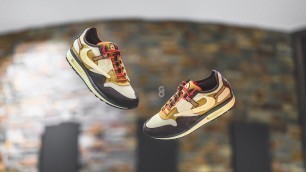 'Travis Scott x Nike Air Max 1 (Cactus Jack) \"Baroque Brown\": Closer Look'