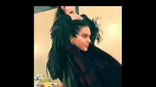 'Kendall Jenner quick hair style tutorial HAHA ready (2015)'