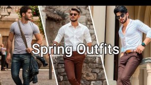 'latest 20 Spring Outfit Ideas for Men 2022 | Spring Outfits 2022 |  Men fashion 2022'