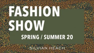 'SILVIAN HEACH SS20 | MILAN FASHION WEEK'