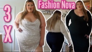 'PLUS SIZE FALL FASHION HAUL⎢FASHION NOVA'