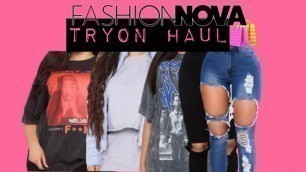 'Fashion Nova TryOn Haul