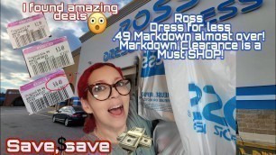 'HOMERUN @ROSS DRESS FOR LESS.49 MARKDOWNS IN FULL EFFECT!! CLOTHES MARKDOWN GO SAVE SOME COINS 2022'