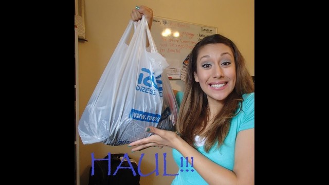 'CLOTHING HAUL!!(Ross + Walmart) + Outfit of day'