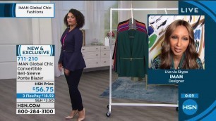 'HSN | IMAN Global Chic Fashions 09.09.2020 - 10 AM'