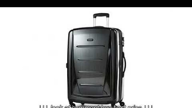 'Must See Review! Samsonite Luggage Winfield 2 Fashion HS Spinner 20, Charcoal, One Size'