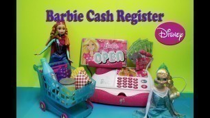 'Barbie Cash Resister with App App Enhanced Play Grocery Store Pet Shop Bakery Boutique Clothing'