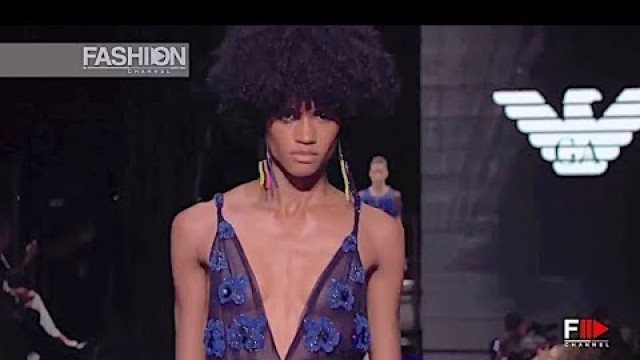 'EMPORIO ARMANI Spring Summer 2019 Milan - Fashion Channel'