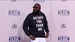 'Rick Ross Fashion - AMAs 2016'