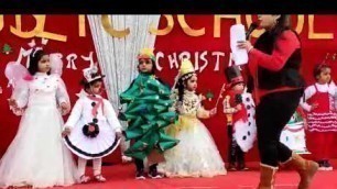 'abhinav school fashion show on Christmas 