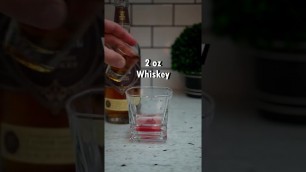 'Easy Whiskey Drink - not an old fashion #shorts'