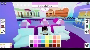 'ROBLOX  Fashion Famous  (a night in paris)'