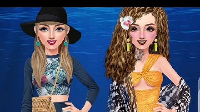 'Fashion Show Game Beach Party makeup and dressup | Play on Barbie Game'