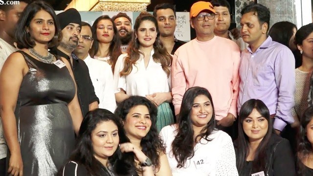 'Zareen Khan At Lakme Fashion Week 2018 PLUS SIZE Audition'