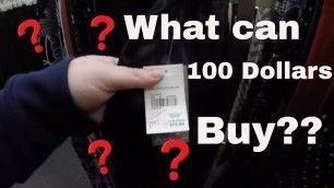 '100 dollar CATO\'s ASMR shopping challenge'