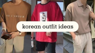 'Korean Outfit Ideas for Men | 2021'