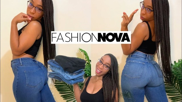 'FASHION NOVA JEANS TRY ON HAUL 2020  I  Short Girl Edition'