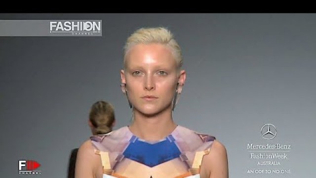 'AN ODE TO NO ONE Spring Summer 2012 2013 Australian Fashion Week - Fashion Channel'