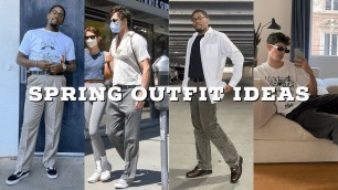 'SPRING OUTFIT IDEAS | MEN\'S FASHION & STREET STYLE'