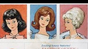 '#870 Fashion Queen Barbie and Wig Wardrobe Midge, Vintage Barbie Review'