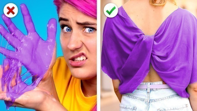 'FIX IT! Amazing GIRLY FASHION Hacks! 