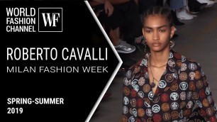 'ROBERTO CAVALLI spring-summer 2019 Milan fashion week'