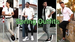 '15 Spring Outfit Ideas for Men 2022 | spring outfit 2022 |  Men fashion 2022'